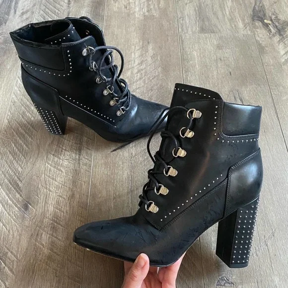 Sigerson Morrison Valora lace-up Boots 38 - Picture 1 of 5